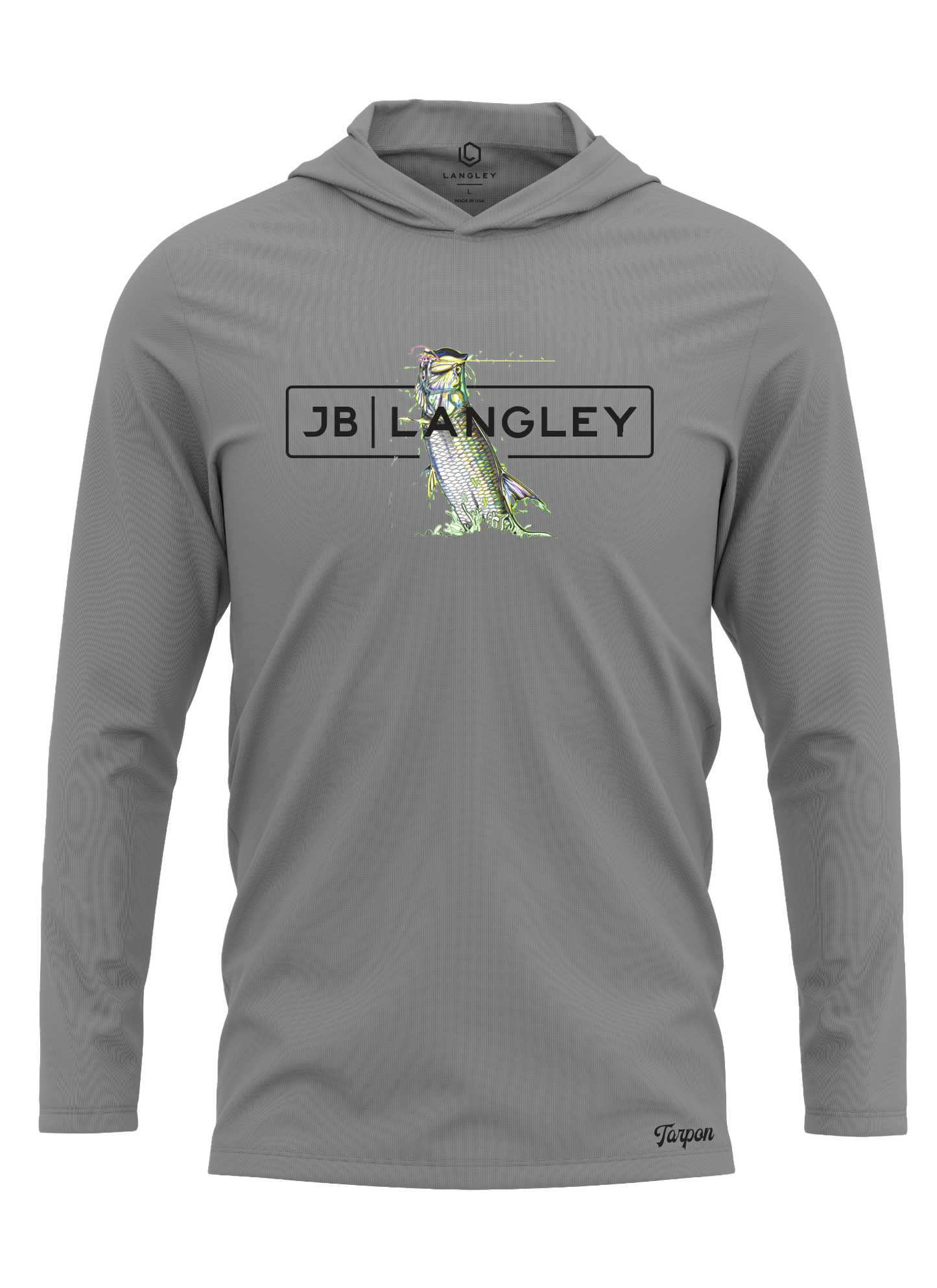 Tarpon Long Sleeve Performance Hooded Shirt
