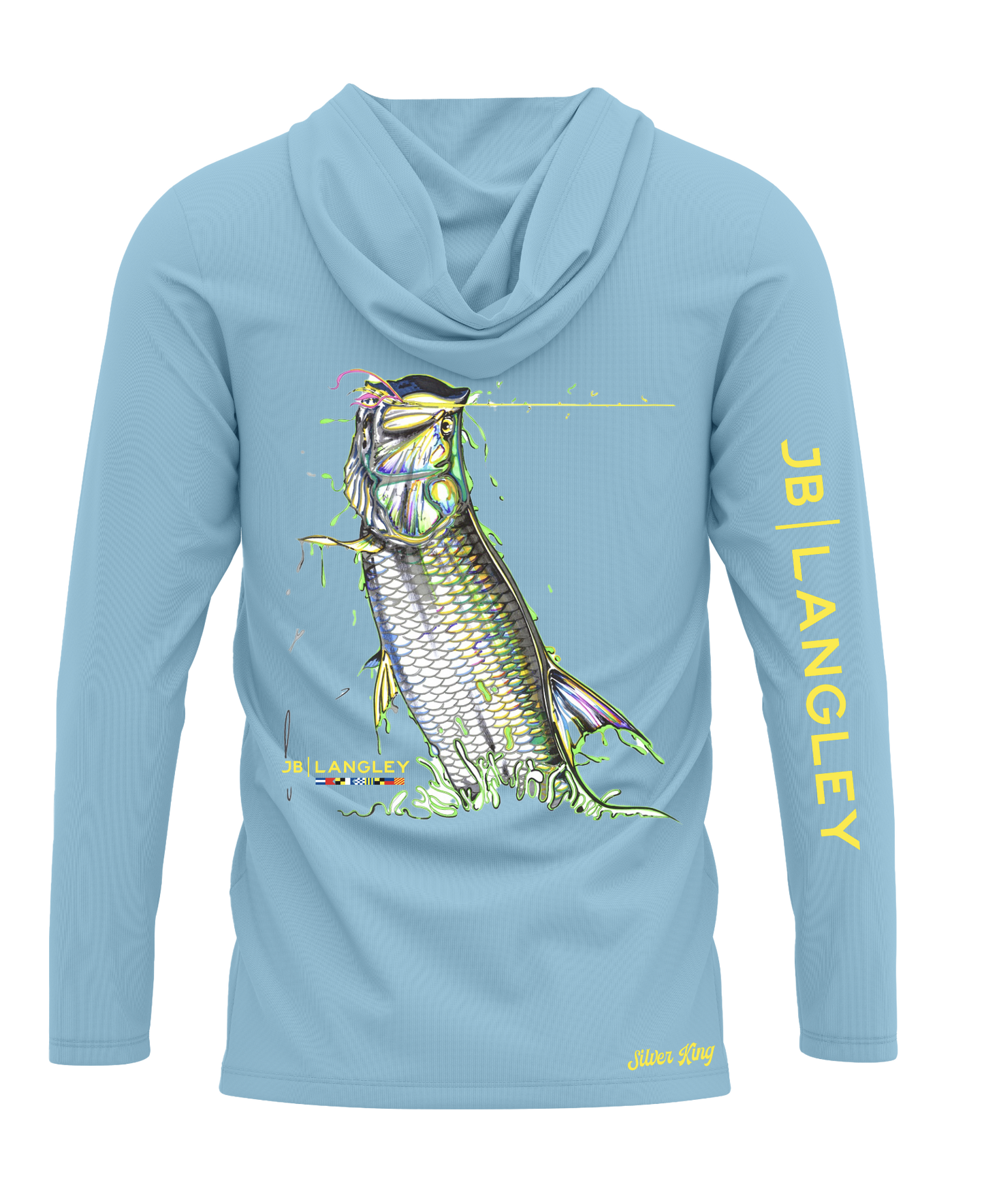 Tarpon Long Sleeve Performance Hooded Shirt
