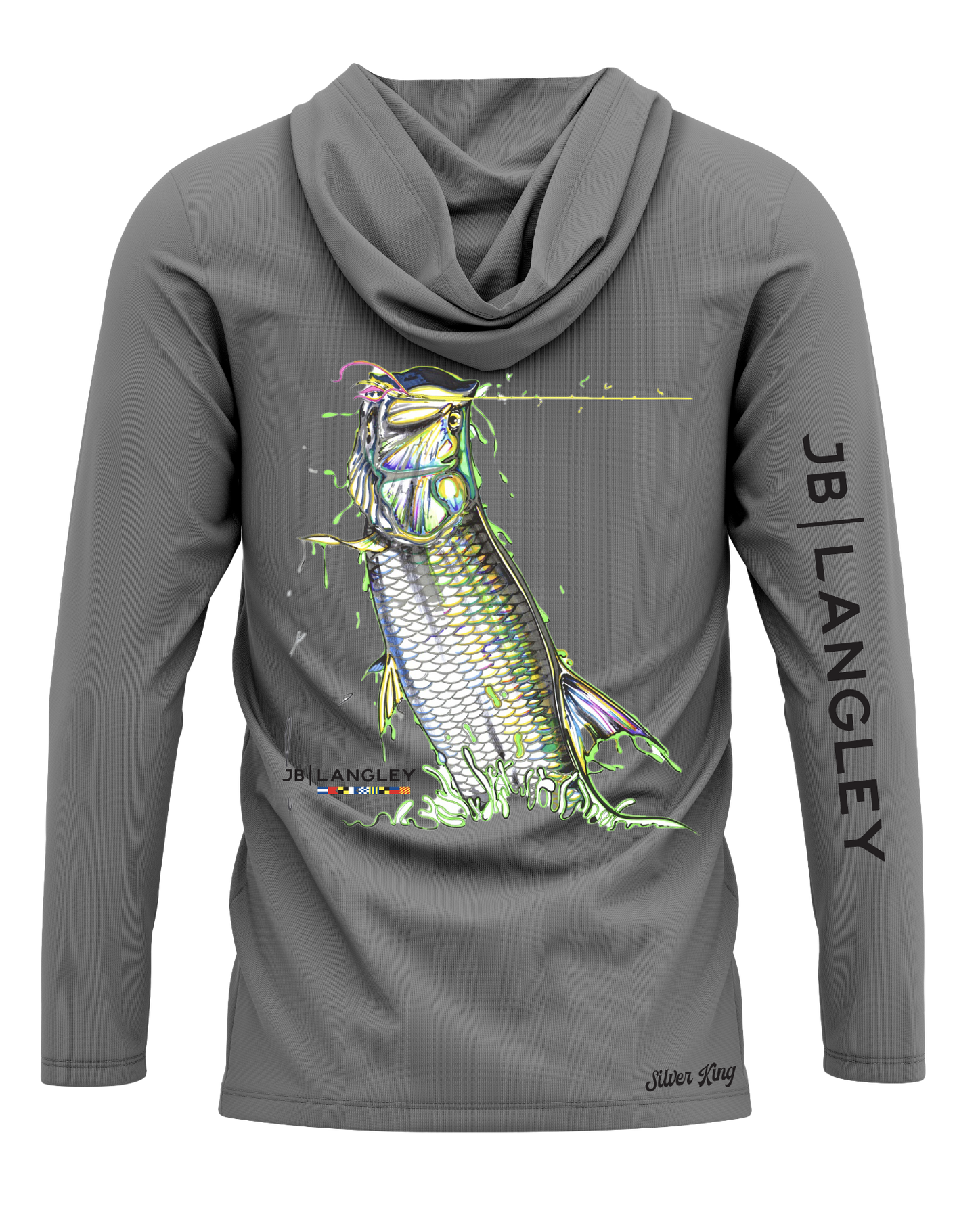 Tarpon Long Sleeve Performance Hooded Shirt