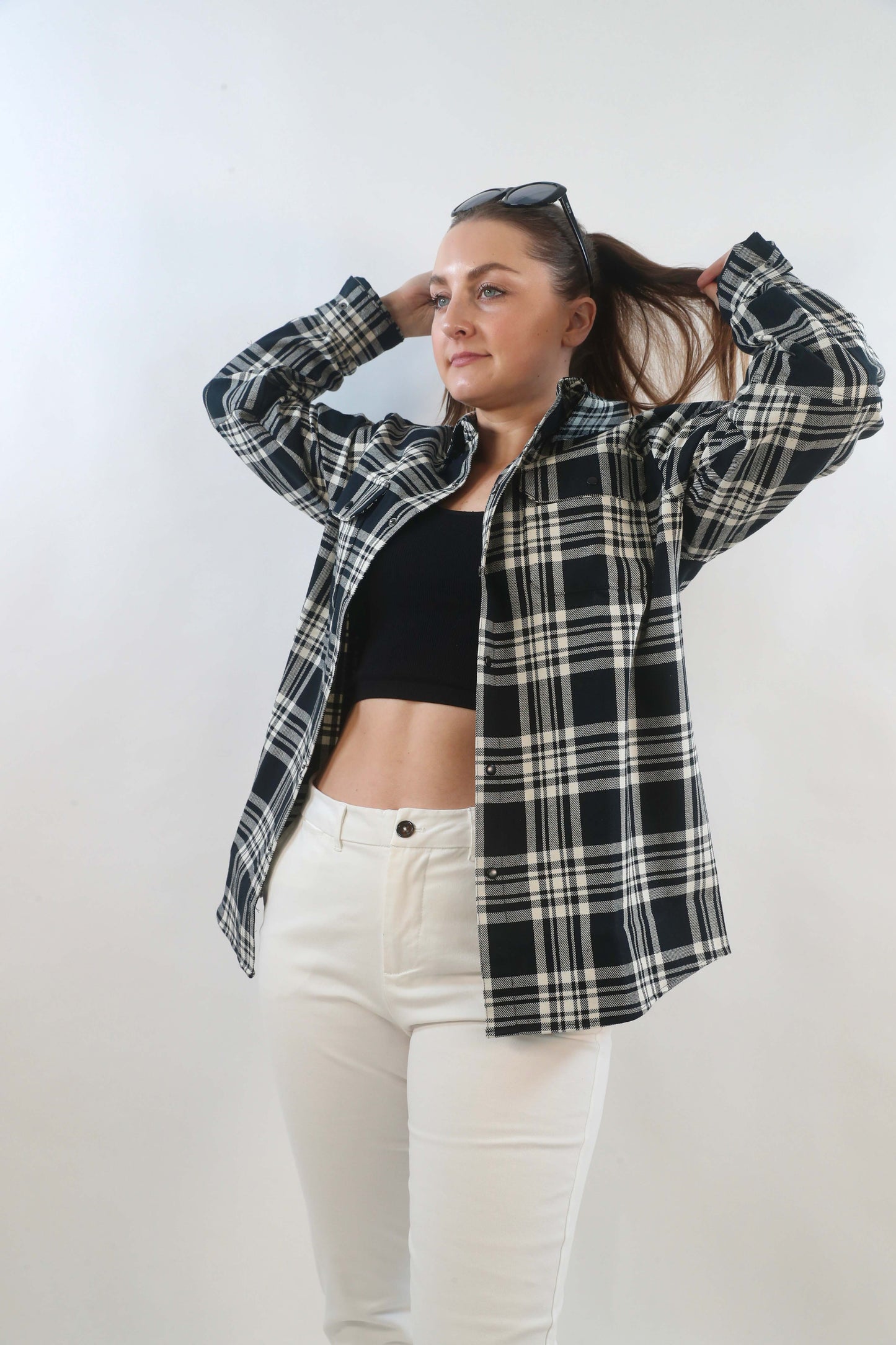 Dover Long Sleeve Flannel Snap Shirt