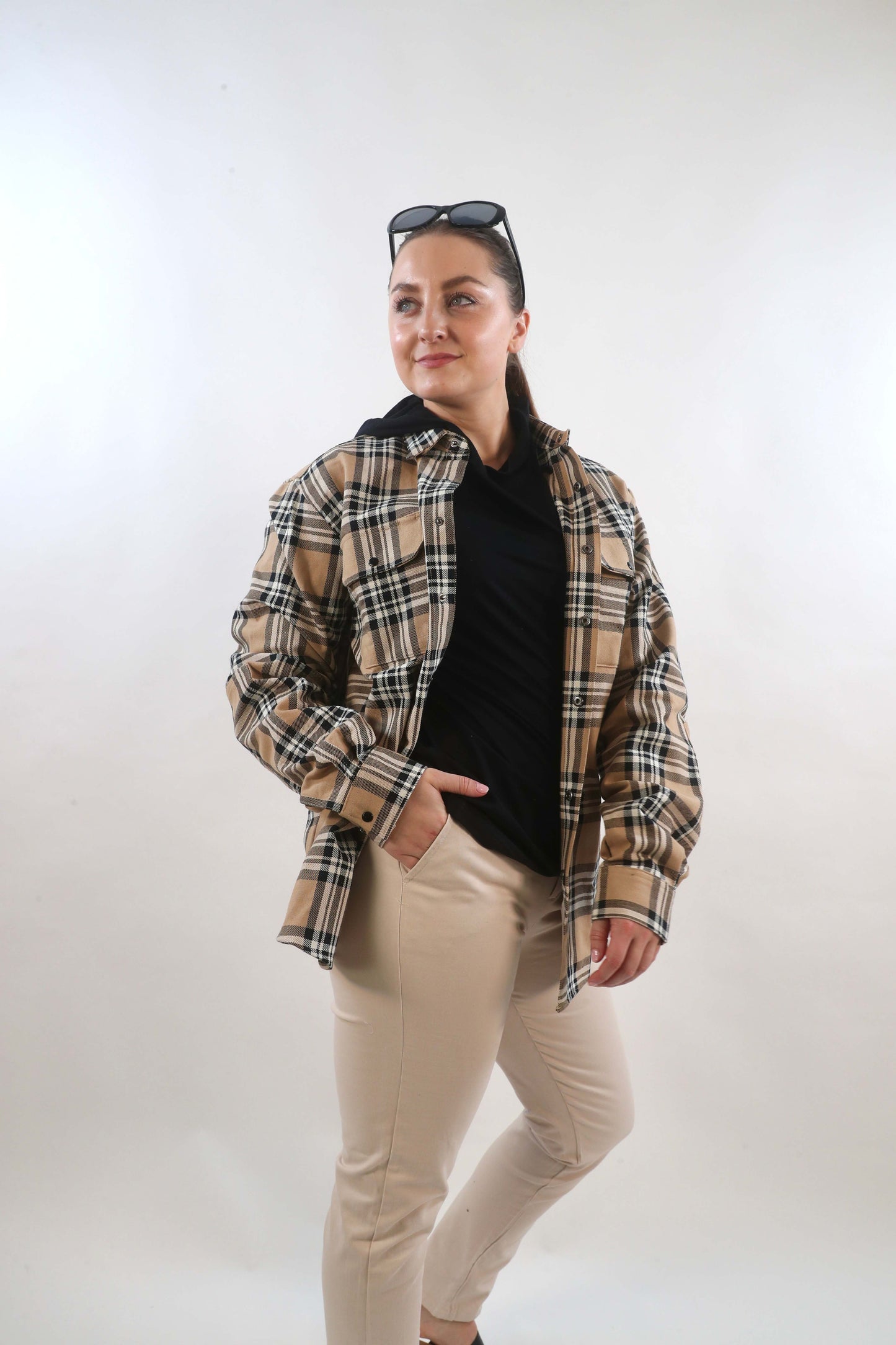 Dover Long Sleeve Flannel Snap Shirt