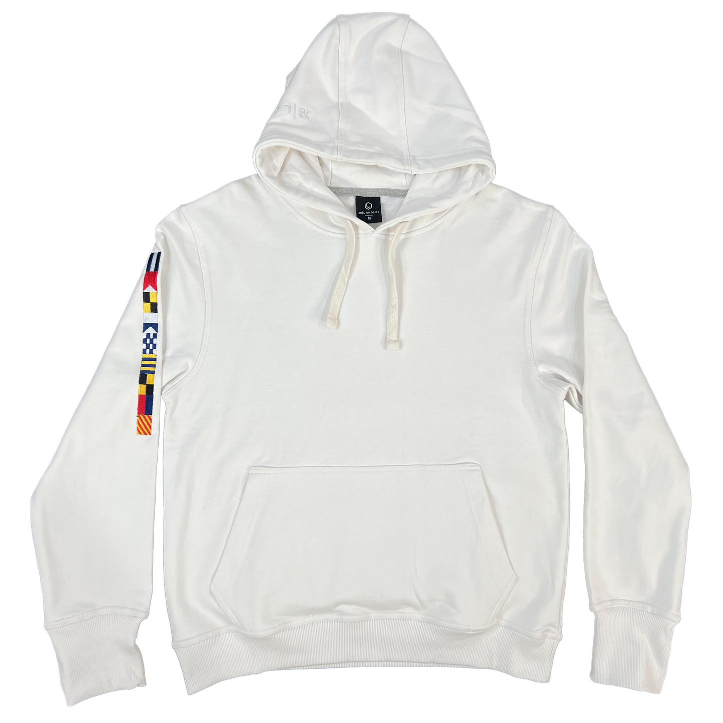 Newport Hooded Pullover Sweatshirt - Embroidered Logo