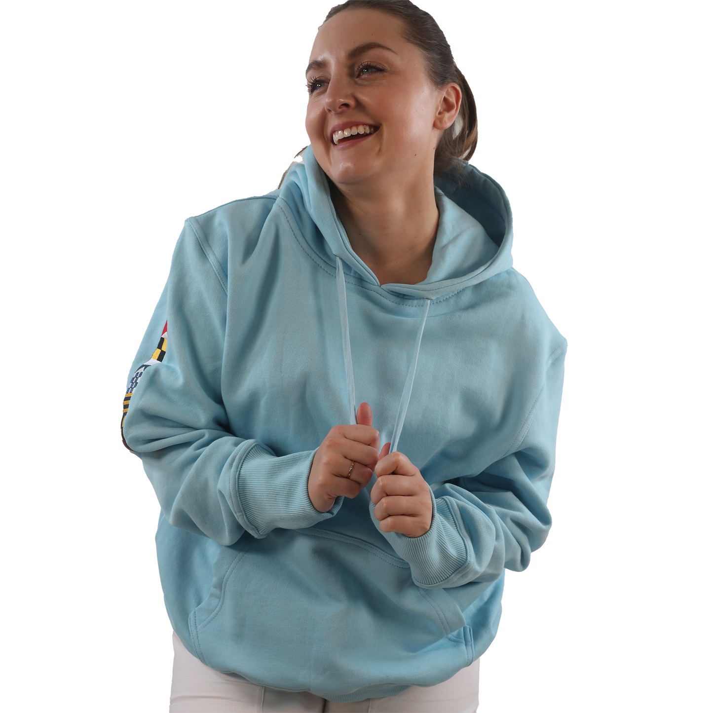 Newport Hooded Pullover Sweatshirt - Embroidered Logo