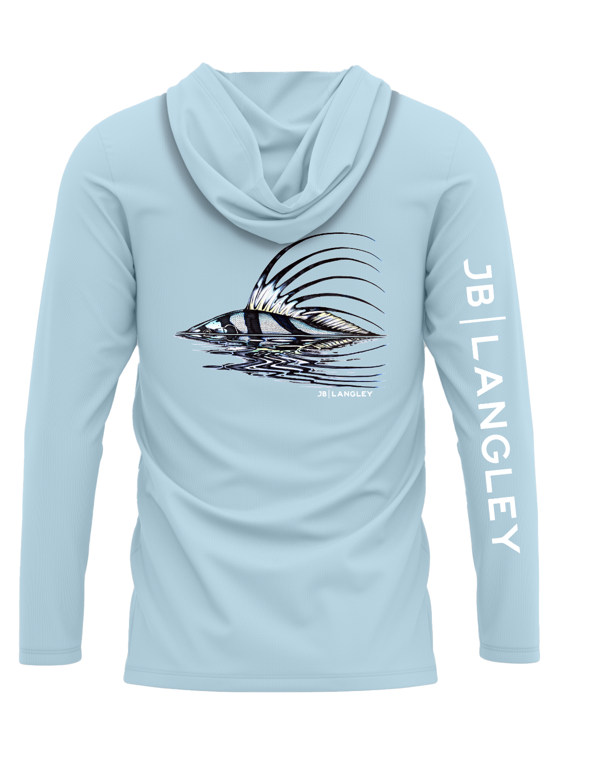 Roosterfish Long Sleeve Performance Hooded Shirt