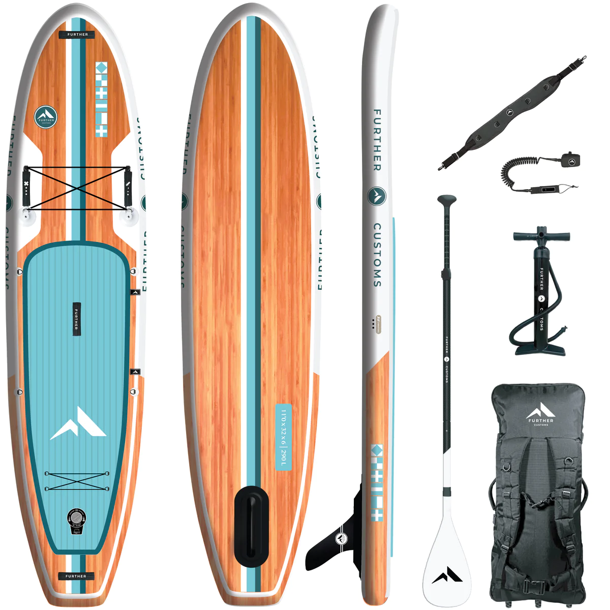 FC 110 Seafarer Aqua Inflatable Paddle Board
