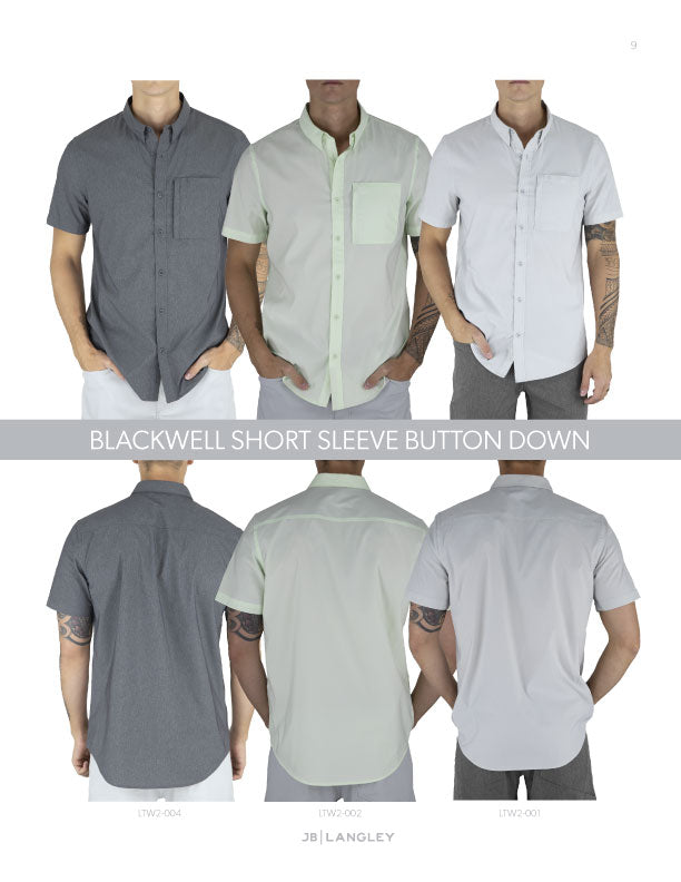 Blackwell Short Sleeve Button Down Shirt