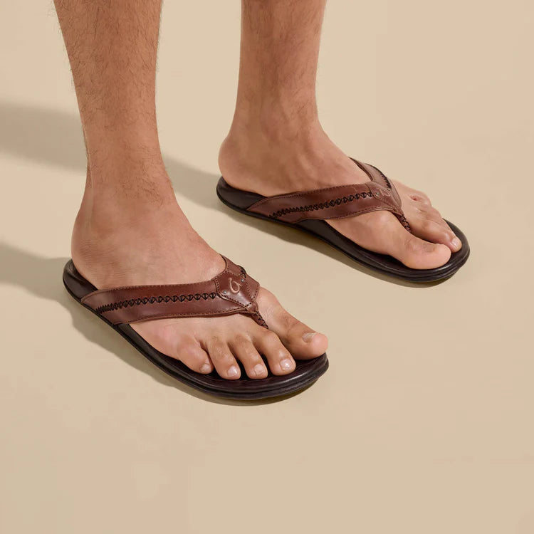 
                      
                        OluKai Mea Ola Men’s Leather Beach Sandals
                      
                    