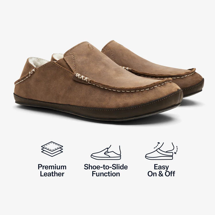 
                      
                        OluKai Moloā Men’s Premium Leather Slippers
                      
                    