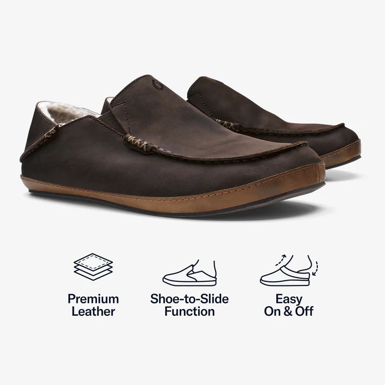 
                      
                        OluKai Moloā Men’s Premium Leather Slippers
                      
                    