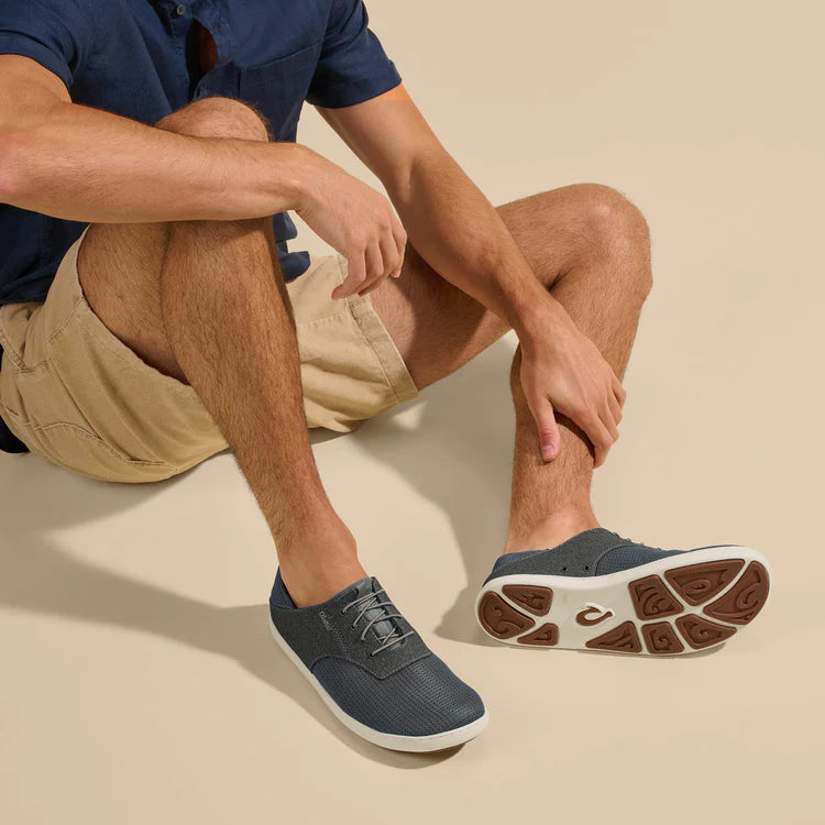 OluKai Nohea Moku Men’s No Tie Boat Shoes
