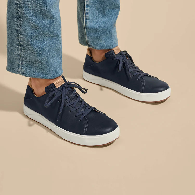OluKai Lae‘ahi Lī ‘Ili Men’s Waterproof Leather Sneakers