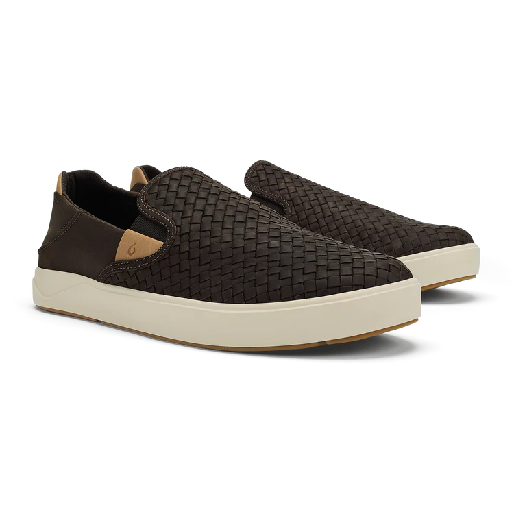 
                      
                        OluKai Lae‘ahi Lauhala Men’s Woven Leather Shoes
                      
                    