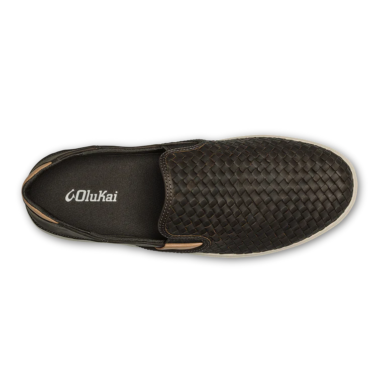 
                      
                        OluKai Lae‘ahi Lauhala Men’s Woven Leather Shoes
                      
                    