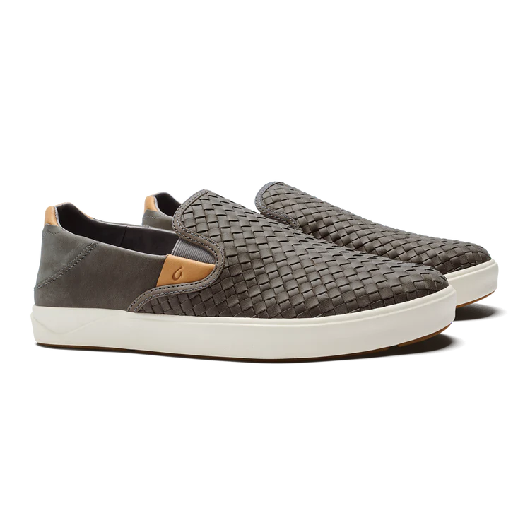 
                      
                        OluKai Lae‘ahi Lauhala Men’s Woven Leather Shoes
                      
                    