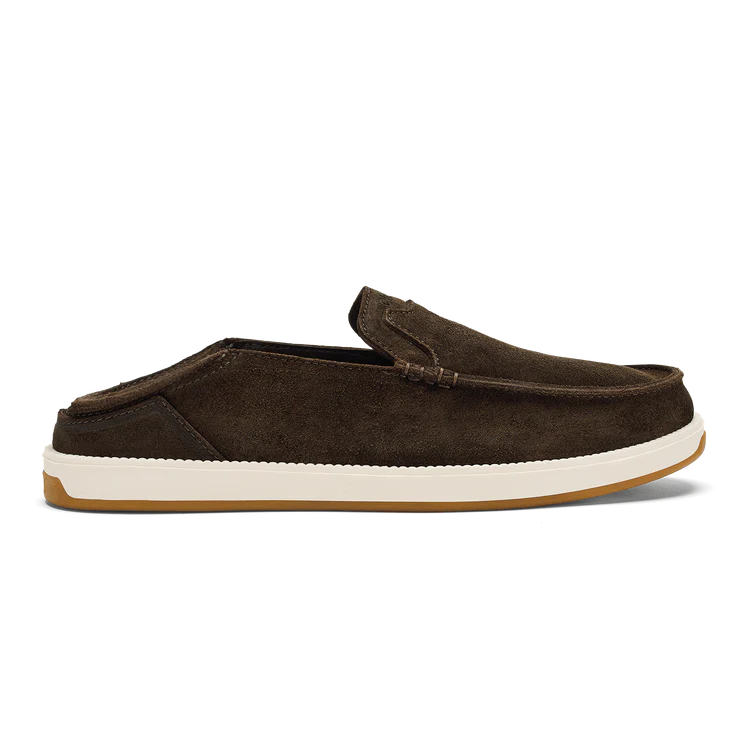 OluKai Kākaha Nia Men’s Leather Slip-On Shoes