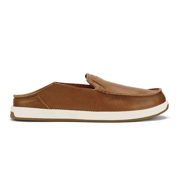 OluKai Kākaha Nia Men’s Leather Slip-On Shoes