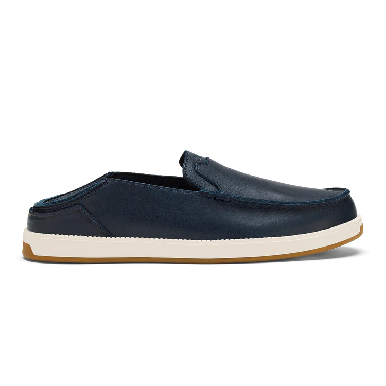OluKai Kākaha Nia Men’s Leather Slip-On Shoes