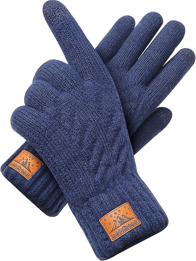 Austin Wool Knit Touchscreen Winter Gloves