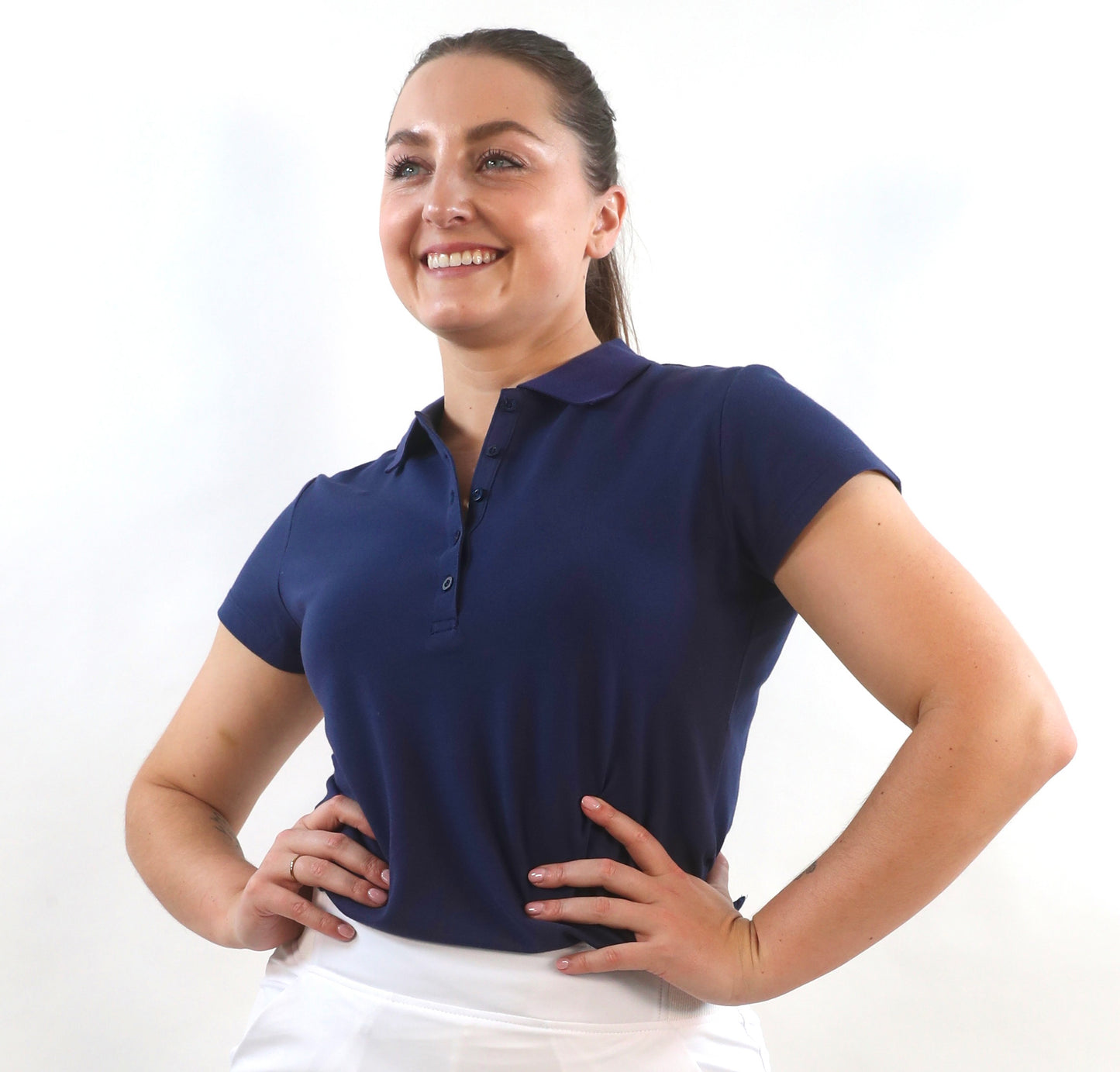 Daisy Performance Polo Short Sleeve Shirt