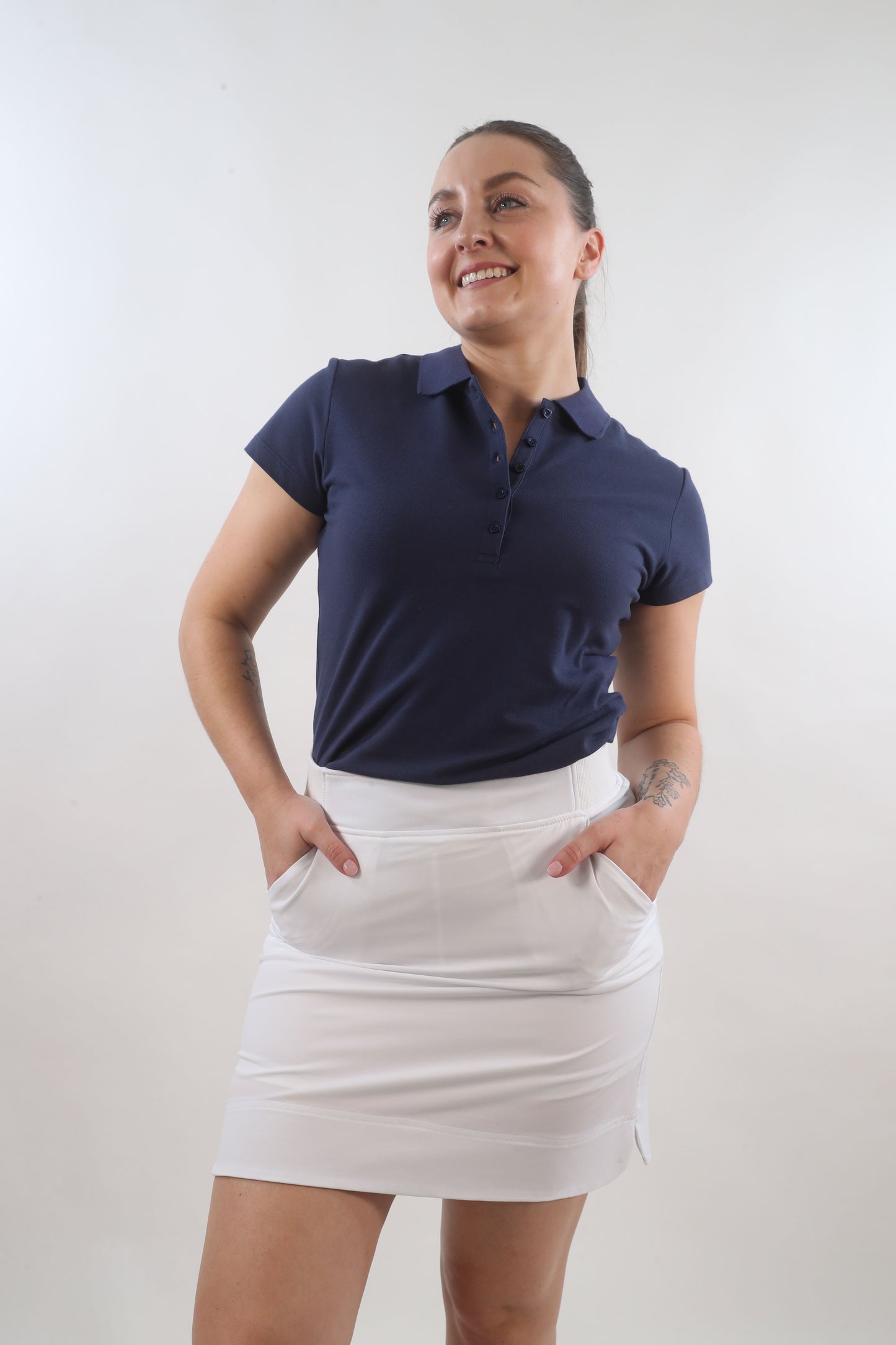 Daisy Performance Polo Short Sleeve Shirt