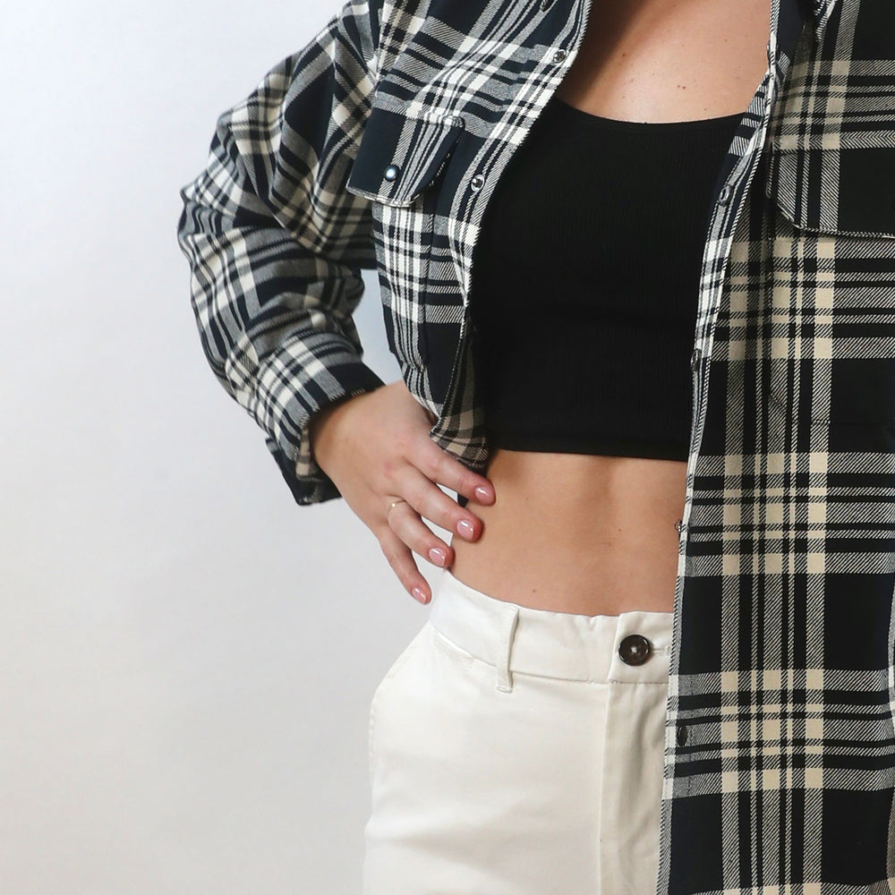 
                      
                        Dover Long Sleeve Flannel Snap Shirt
                      
                    