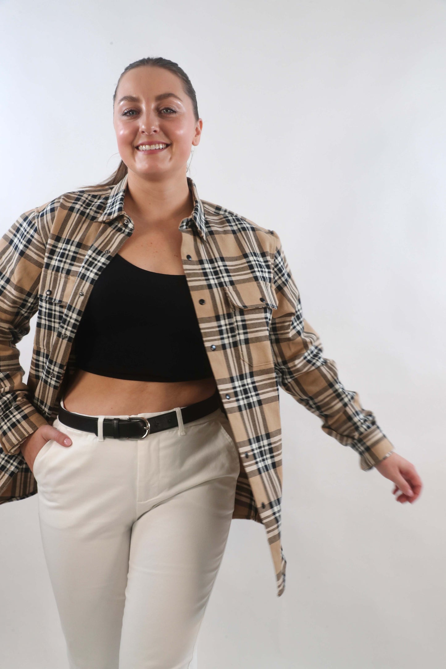 Dover Long Sleeve Flannel Snap Shirt