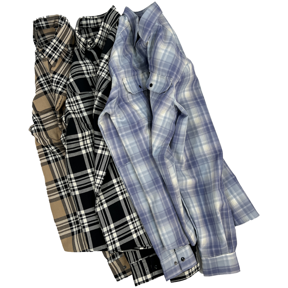 
                      
                        Dover Long Sleeve Flannel Snap Shirt
                      
                    