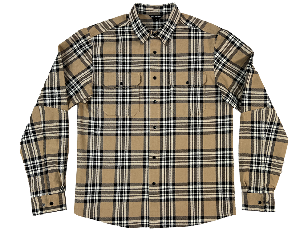 Dover Long Sleeve Flannel Snap Shirt