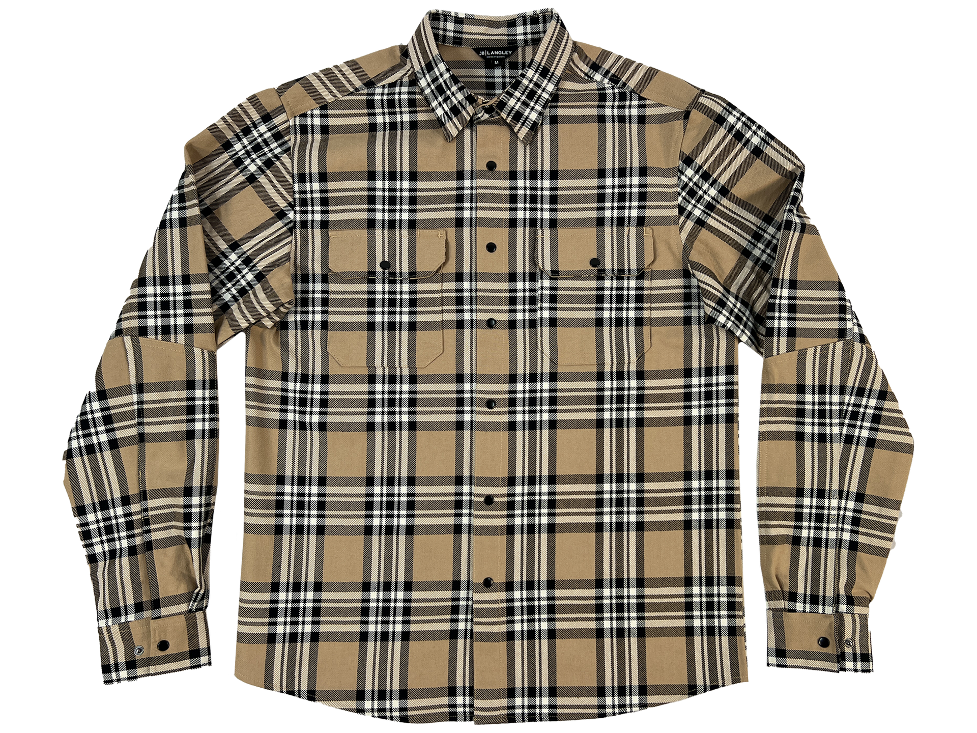 Dover Long Sleeve Flannel Snap Shirt – JB Langley