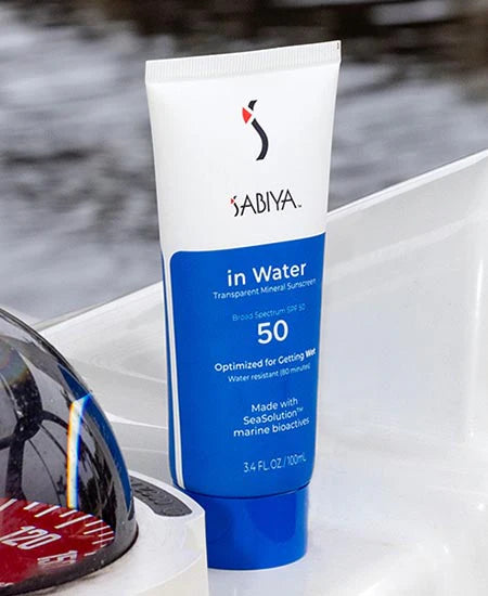 SABIYA in Water Transparent Mineral Sunscreen - Broad Spectrum SPF50