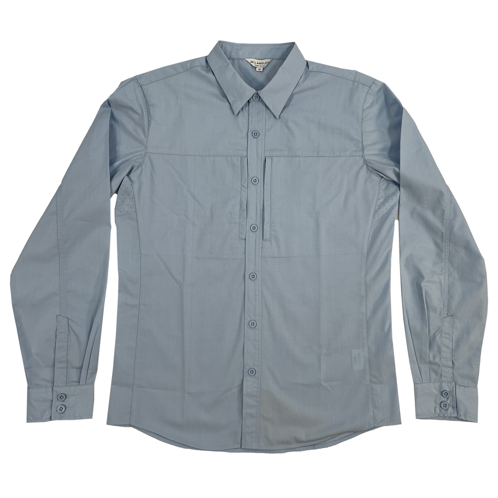 Rockwell Long Sleeve Button Down Shirt - Cotton Blend