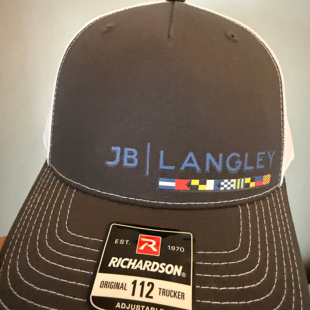 
                      
                        Richardson Trucker Mesh Snapback Hat with Graphics - Gray
                      
                    