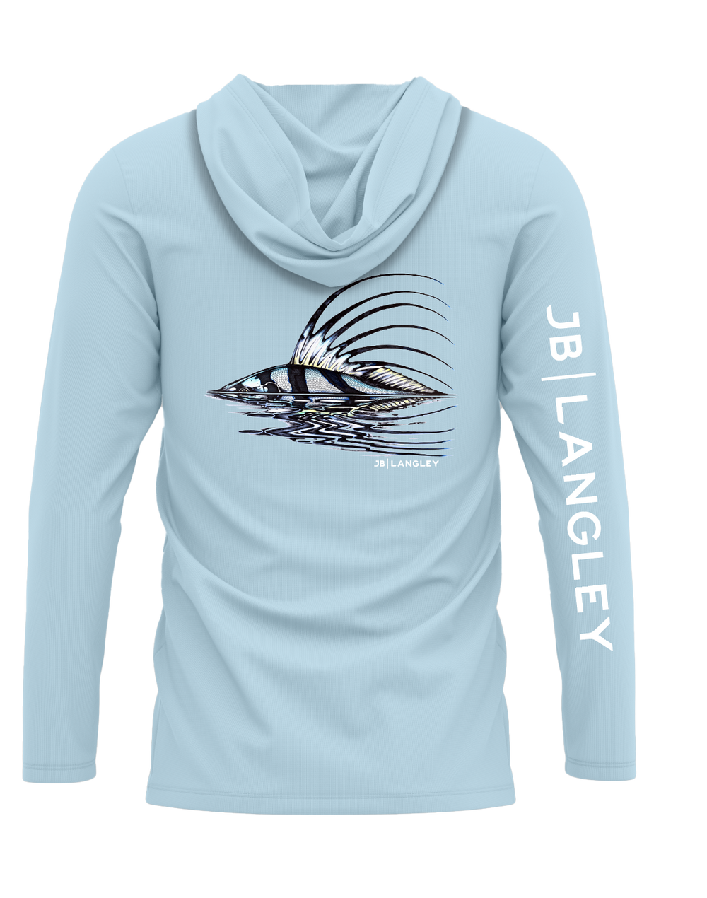 Roosterfish Long Sleeve Performance Hooded Shirt