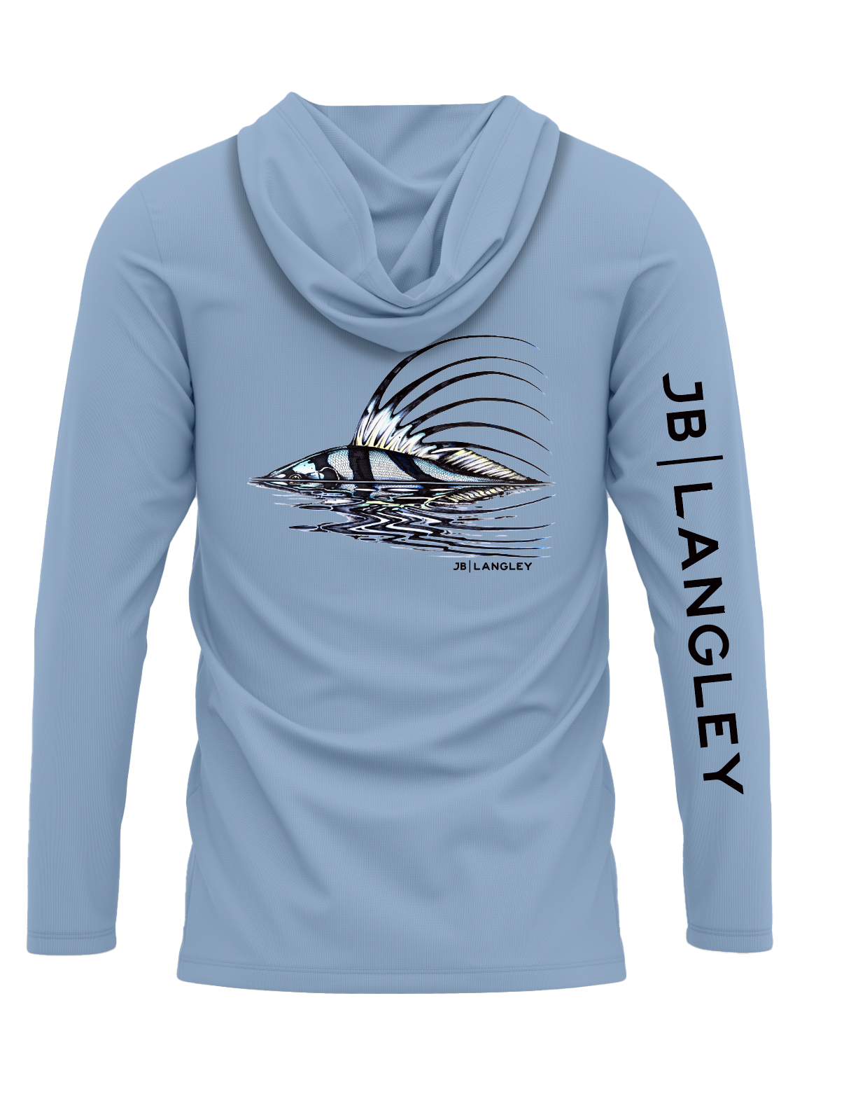 Roosterfish Long Sleeve Performance Hooded Shirt