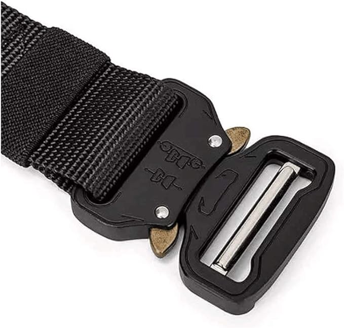 
                      
                        Technical Style Webbing Riggers Belt Heavy-Duty Quick-Release Metal Buckle Belt
                      
                    