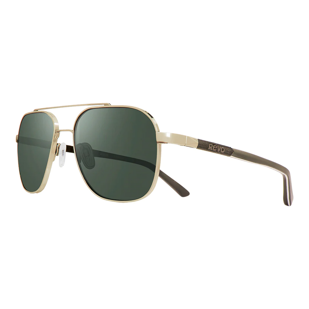 REVO Harrison Glass Lens - Gold/Smoky Green